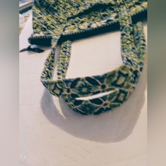 Vera Bradley Retired Pattern Spring 2008 Daisy Daisy Betsey Style Tote Bag . - Picture 5 of 7